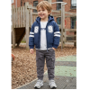 J15584: Boys Bench Hooded Bomber Jacket, Top & Cargo Pant Outfit (2-6 Years)